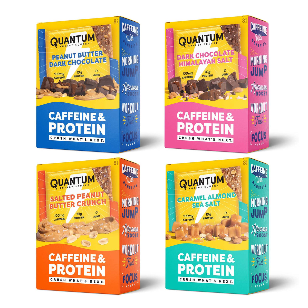 Quantum Energy Squares meg pack cover shown for convenient on-the-go snacking