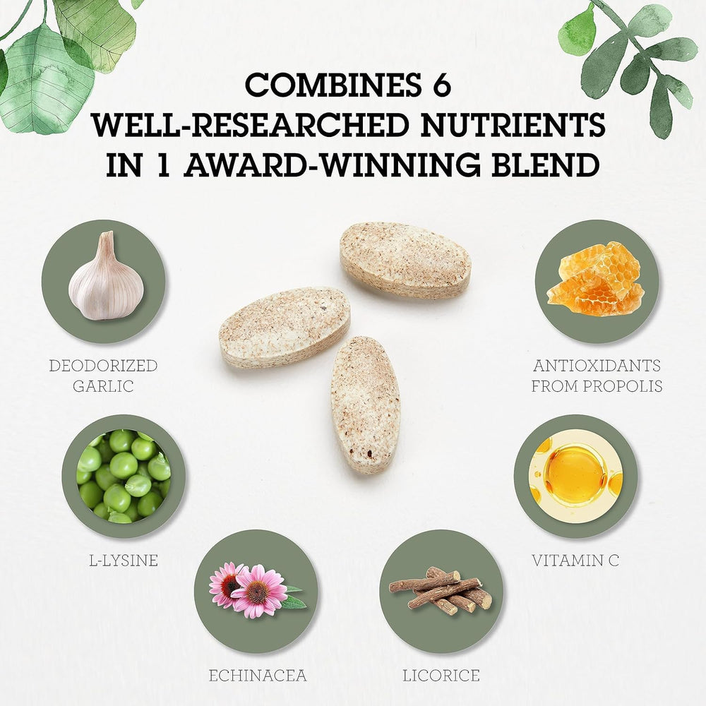 Quantum Health SuperLysine+ two-box pack for extended immune support.