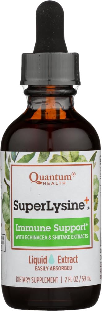 Quantum Lysine Liquid bottle pour for easy dosing