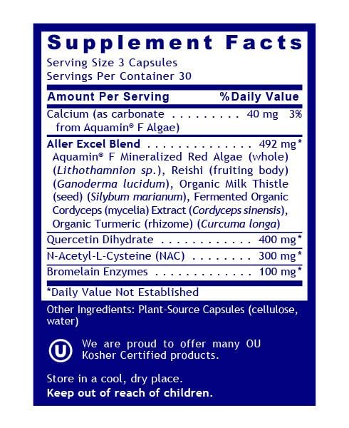 90 vegetarian capsules offer convenient daily use for respiratory and immune support.