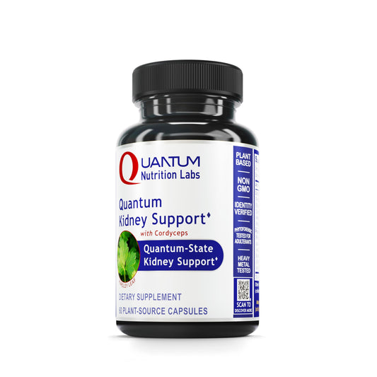 Quantum Nutrition Kidney Support bottle front for daily wellness