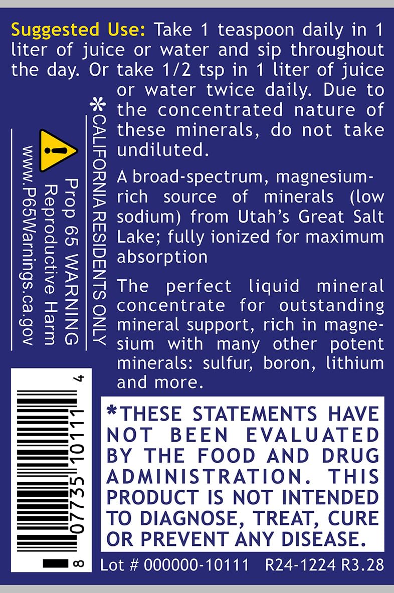 Quantum Nutrition Labs Mag Liquid teaspoon shown with dilution supports convenient daily use.