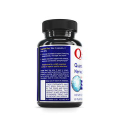 Quantum Nutrition Nerve Support Rhodiola blend close-up for adaptogenic resilience