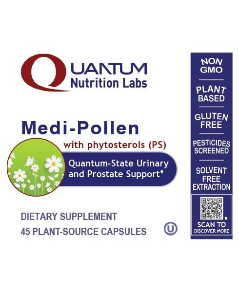 Quantum Nutrition QNL Quantum Medi-Pollen daily use for daily urinary wellness support