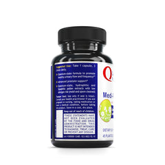 Quantum Nutrition QNL Quantum Medi-Pollen packaging with vegan plant-source capsules