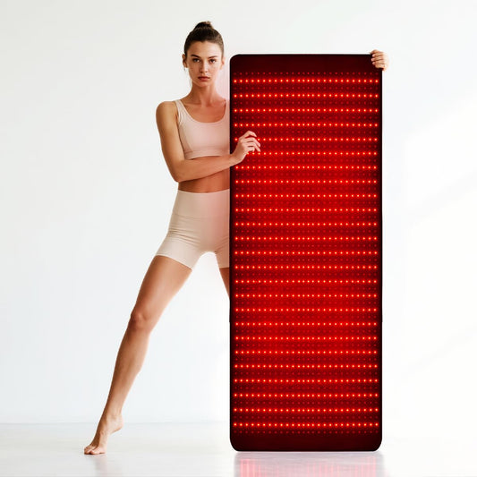 QuasarMD close-up of 5050 LEDs showing dedicated wavelengths for targeted therapy.