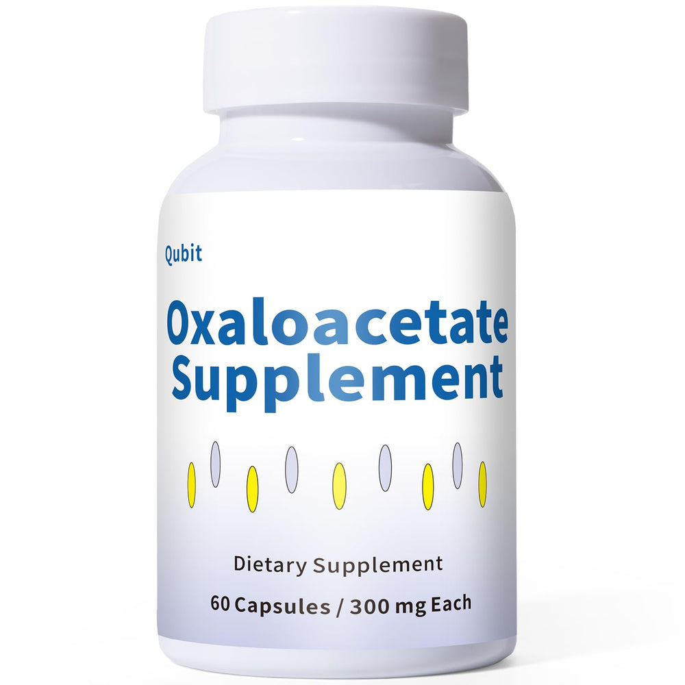 QUBIT Oxaloacetate bottle pour demonstrates daily energy support