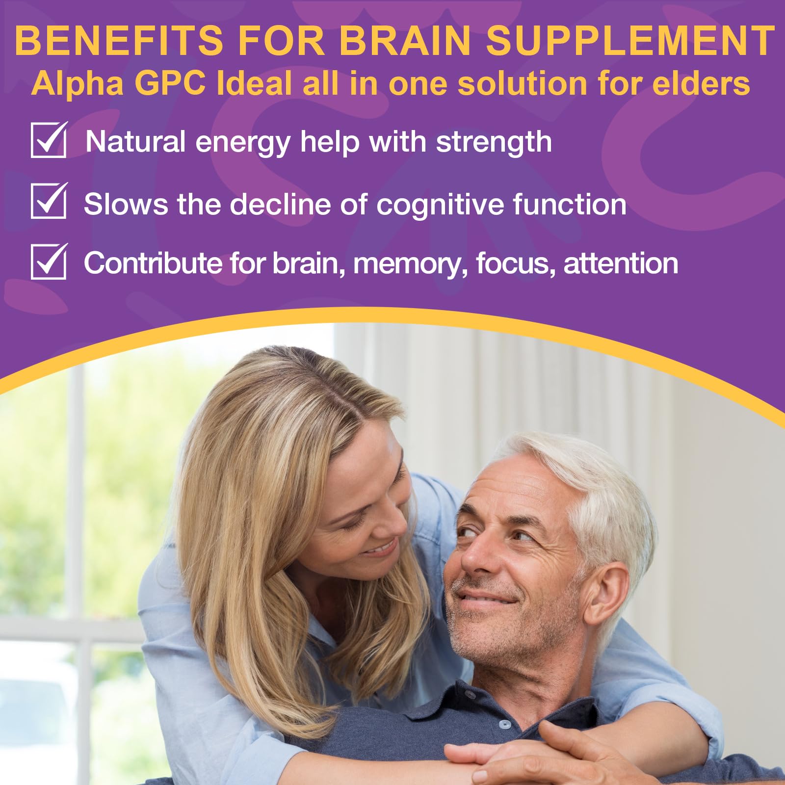 Qucbvn Alpha GPC and Bacopa ingredients highlighted for cognitive support.
