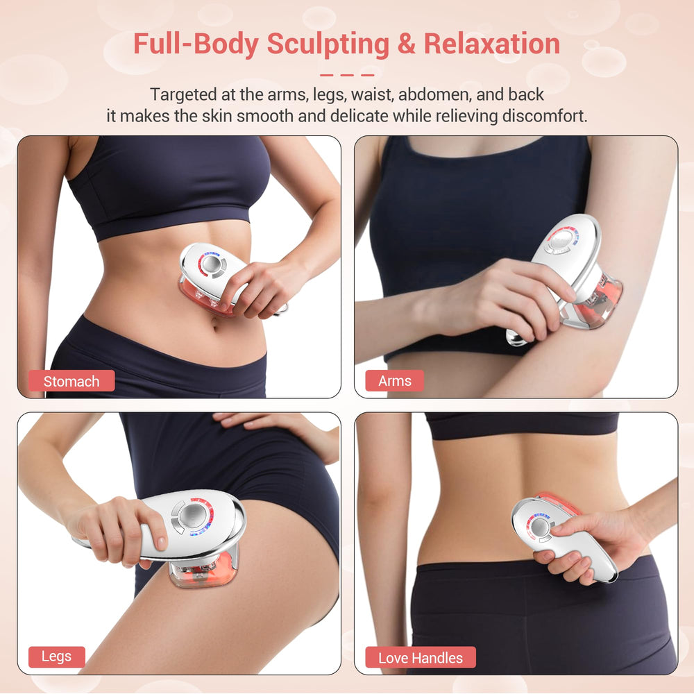 Package contents for Queleay 3-in-1 Body Sculpting Machine.