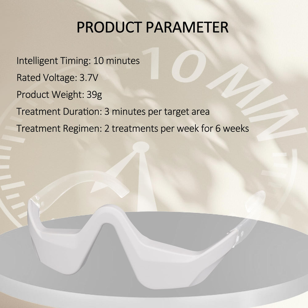 Queleay portable travel-compact design invites on-the-go eye therapy.