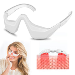 Queleay under-eye red-light device front view for convenient daily eye care.