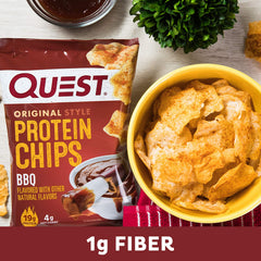 Product pictured in a backpack, showcasing portable, bake-not-fried crunch.