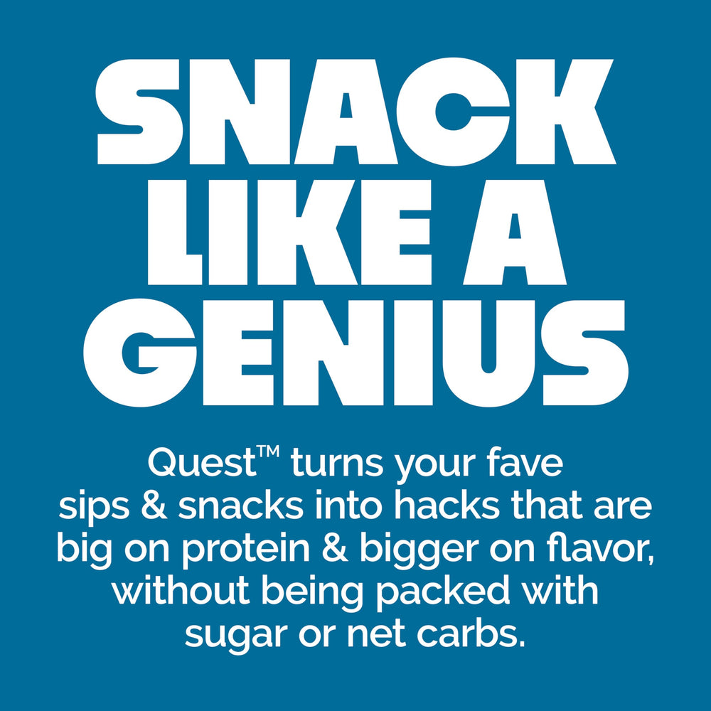 Quest Chocolate Protein Shake store display showcases a high-protein option.