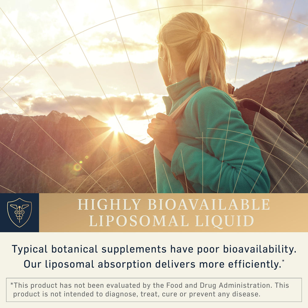 Quicksilver Scientific Cat's Claw ingredient icons highlight key components