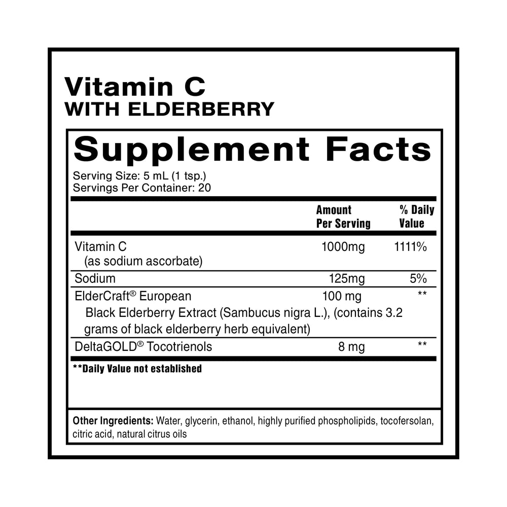 Quicksilver Scientific bottle label showing packaging details for easy online shopping
