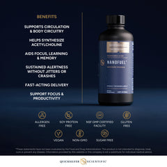 Quicksilver NanoFuel ginger cinnamon clove oils aroma for pleasant energy flavor