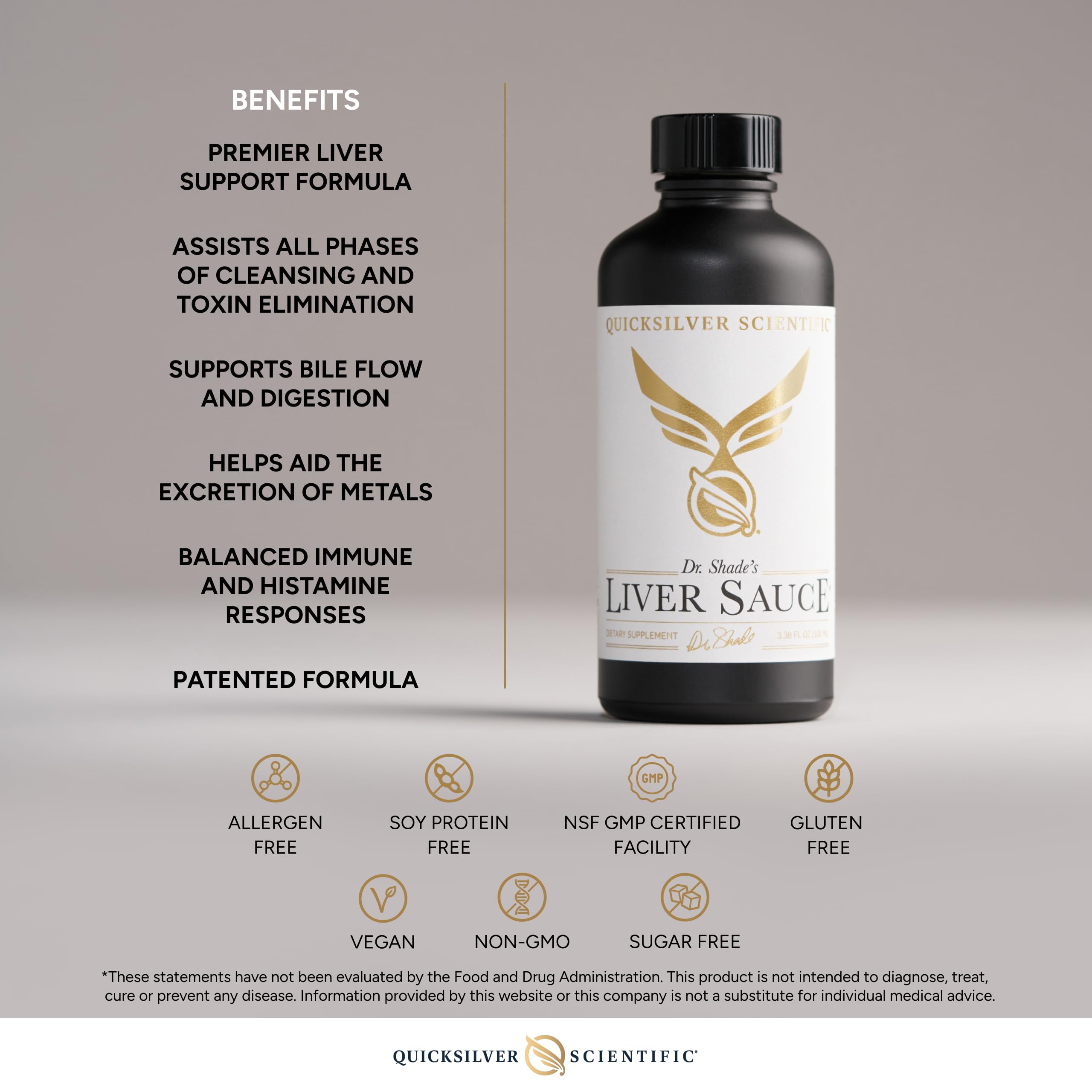 Liposomal detail of Liver Sauce indicating enhanced absorption