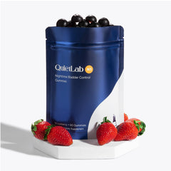 QuietLab N1 Gummies bottle shown for easy nightly routine and bladder support