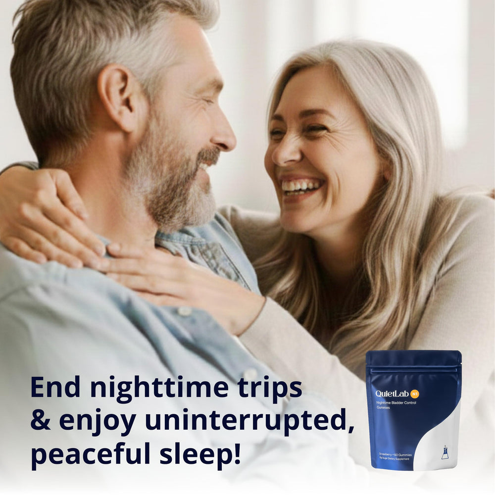 QuietLab N1 Magnesium L-Theanine blend visual for restful nights