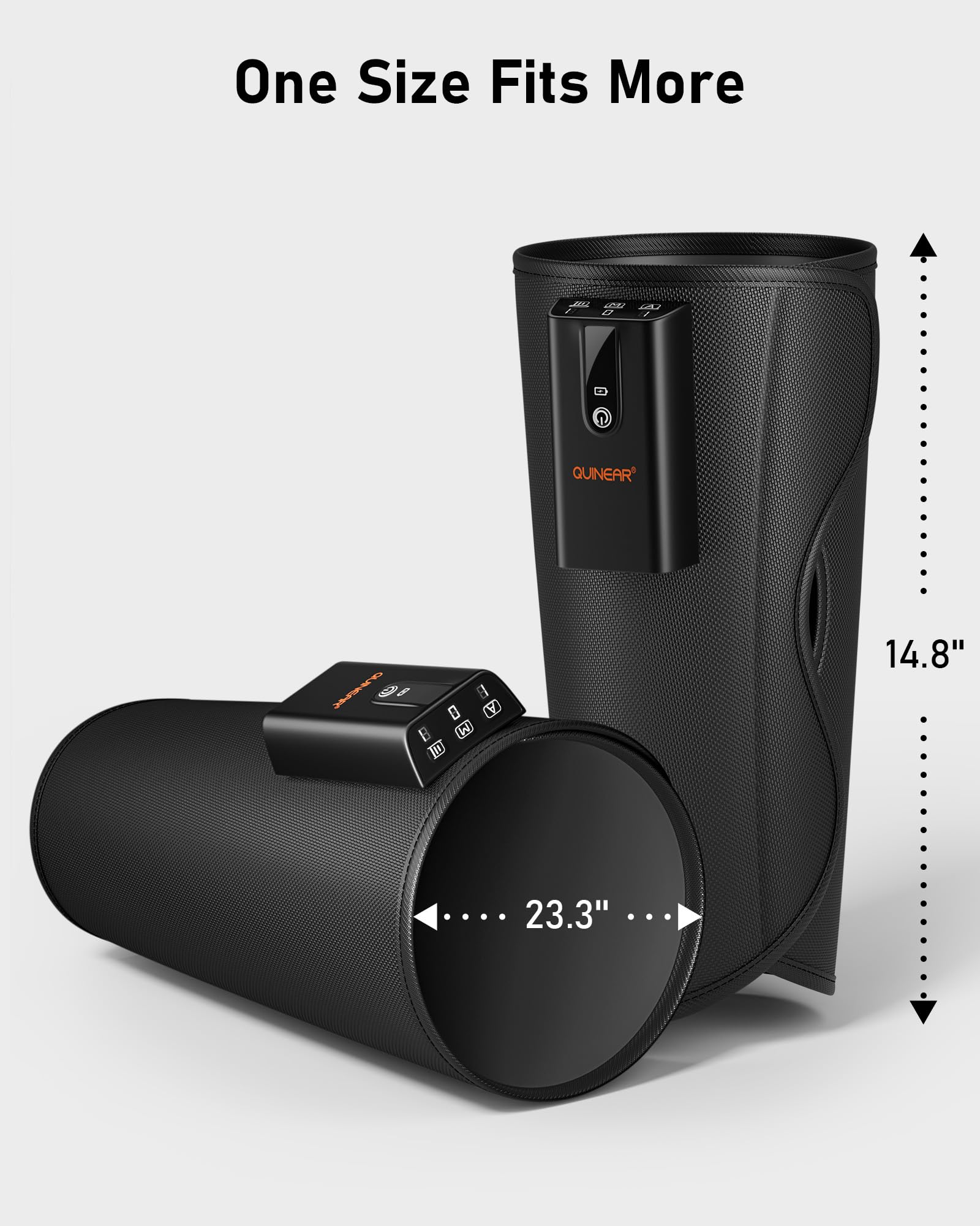 QUINEAR-2500mah battery with USB-C charging supports cordless use