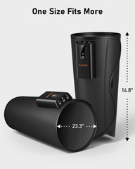 QUINEAR-2500mah battery with USB-C charging supports cordless use