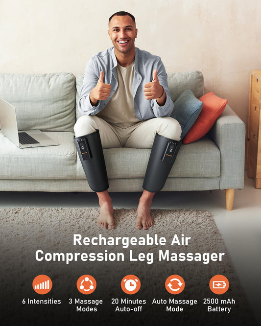 QUINEAR air-compression technology with six levels delivers customizable circulation support