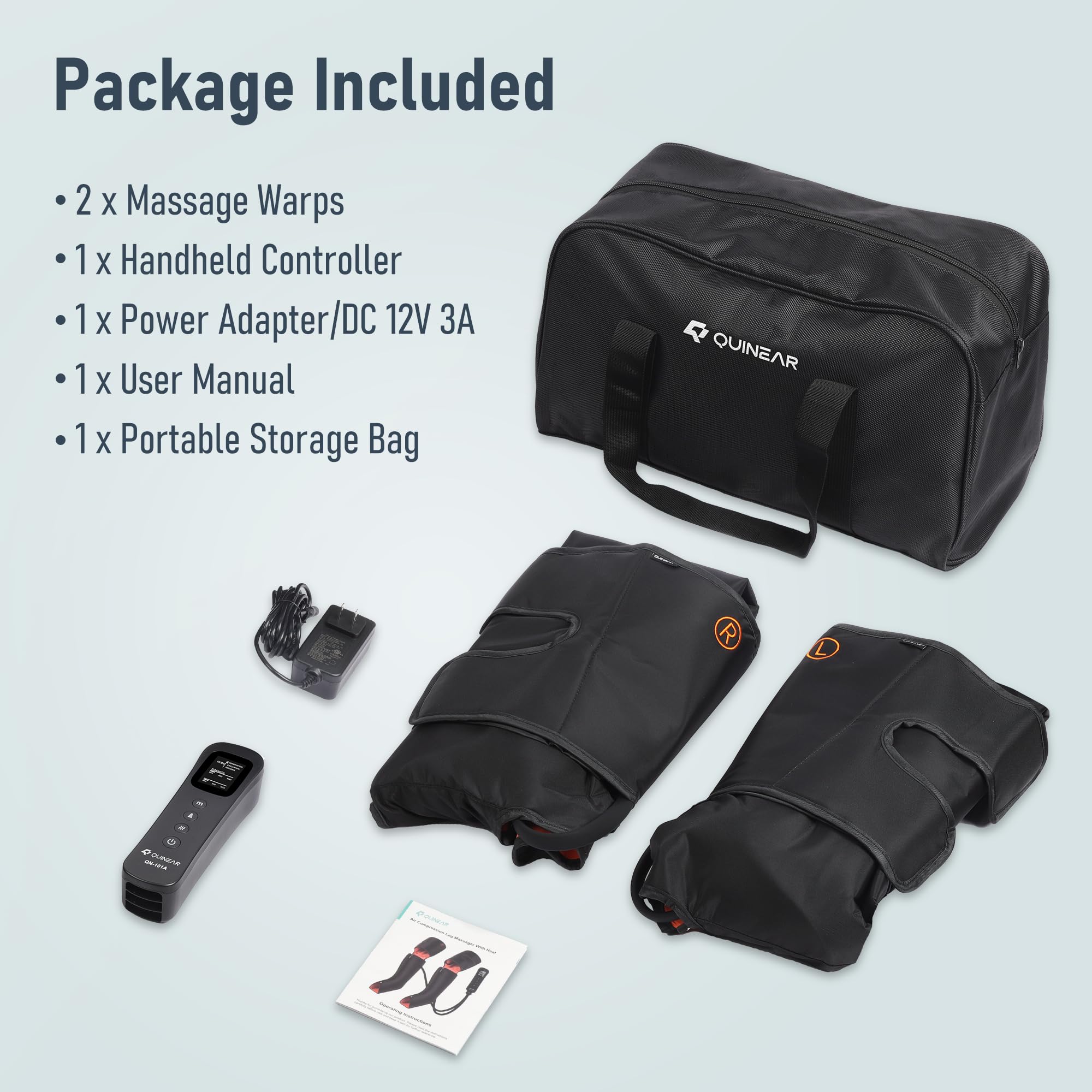 QUINEAR leg massager makes a thoughtful gift for leg care.