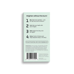 Box of Quip Ritual strips with 40 strips indicating 20 treatments