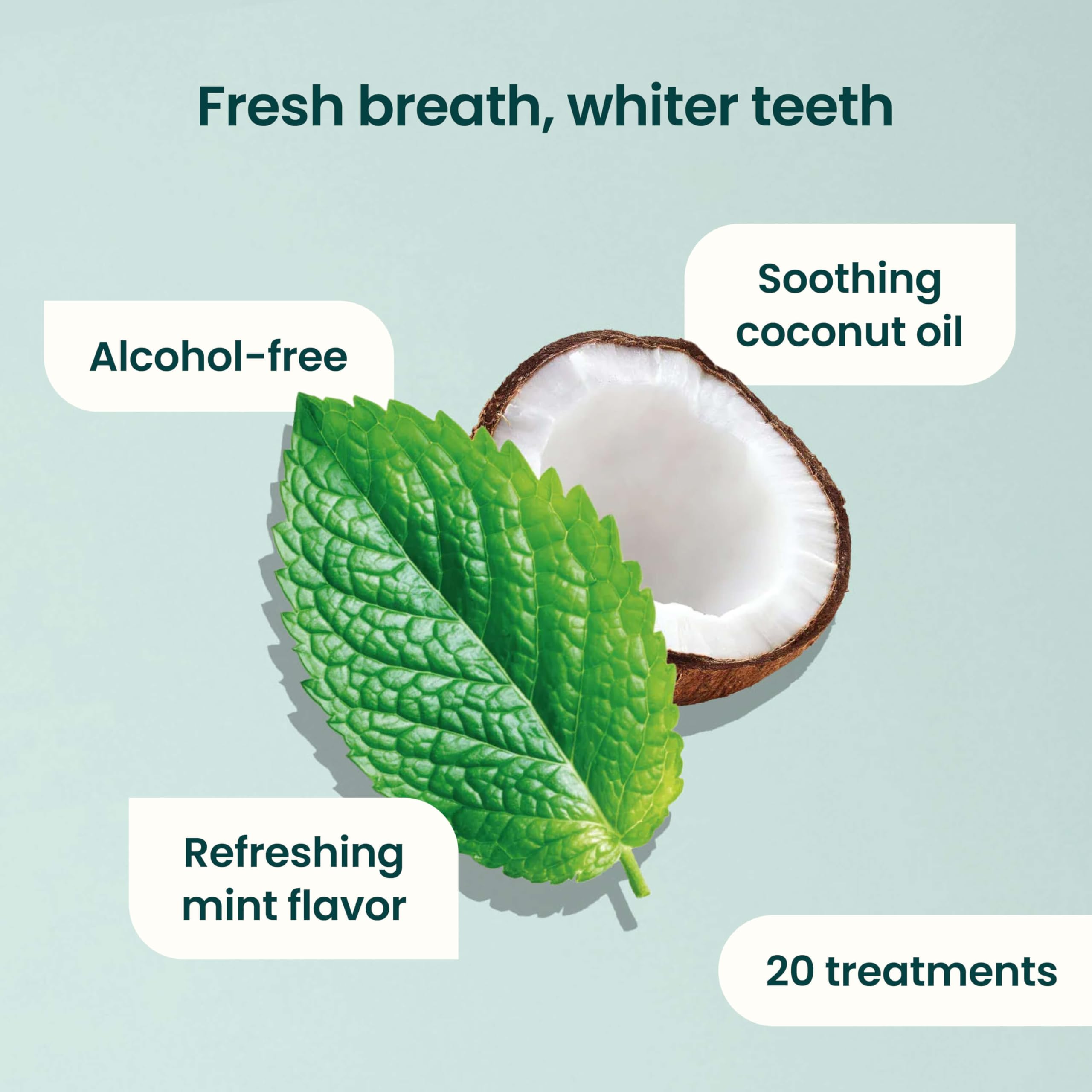 Fresh mint flavor of Quip Ritual strips