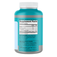 Qunol Magnesium Gummies gluten-free label closeup