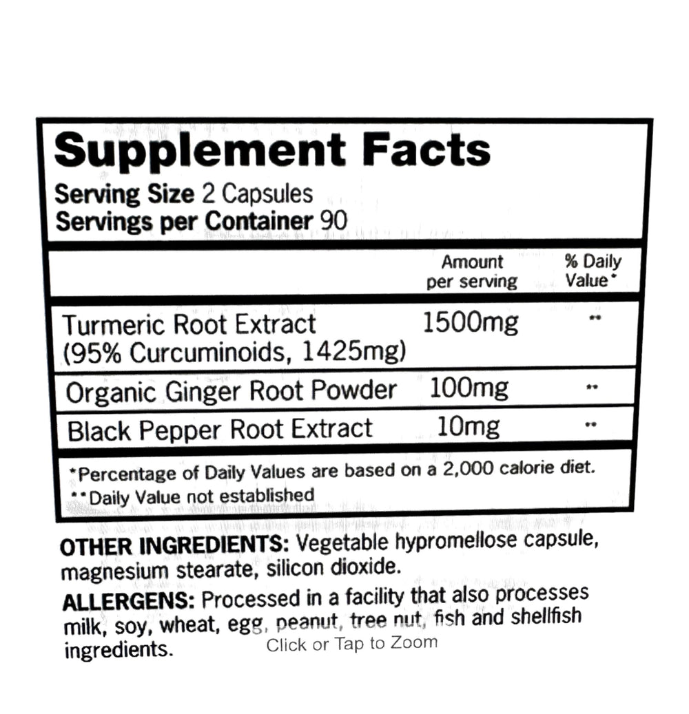 Qunol Turmeric Curcumin capsules close-up for daily joint comfort