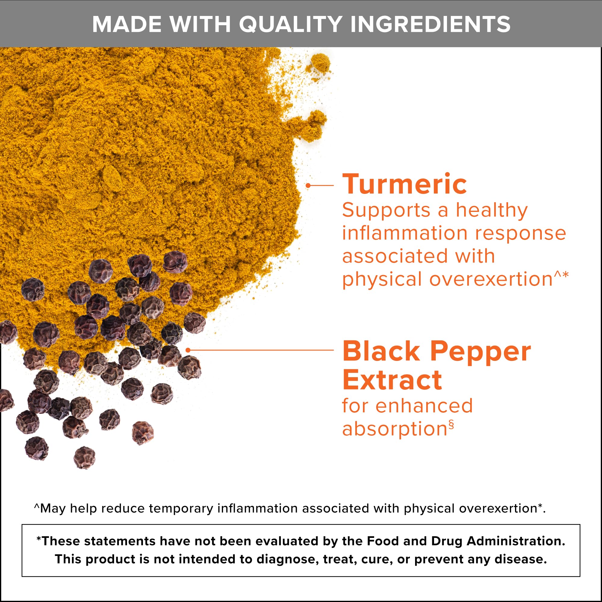 Qunol Turmeric vegetarian capsules for plant-based supplementation
