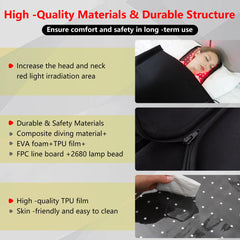 QUPOXAFD premium materials ensure comfortable, easy-clean sessions.