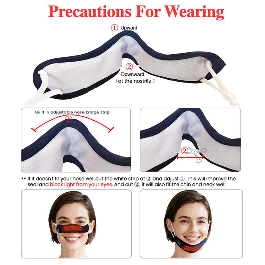QUSD heated nasal mask exterior delivering warm coverage during cold days