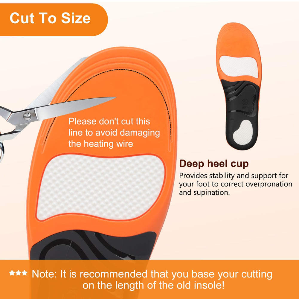 Quunoot cut-to-fit design lets you tailor insoles to your shoe size.