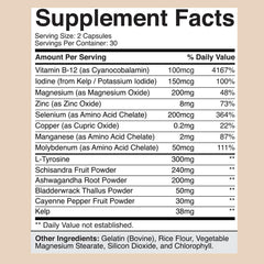 QUZOYU Thyroidfemme Balance supplement pair suggests simple habit