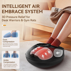 QXC Massager with anti-skid base for stable use on any floor