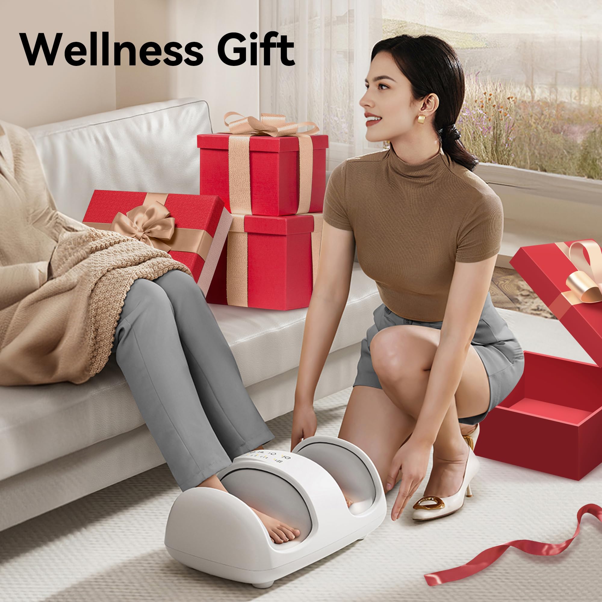 QXC massager-base-nonslip keeps the device steady during use.