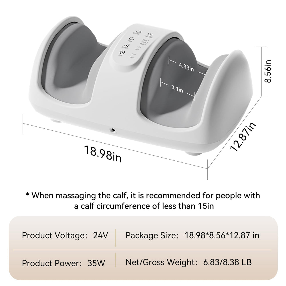QXC ergonomic-design massager fits homes with quiet operation.