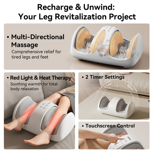 QXC foot-massager warmth showcases comforting heat for unwinding after activity.