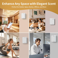 QZD A1500 diffuser in a large living or lobby area