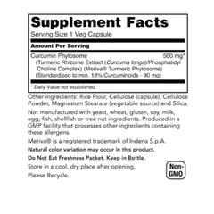 Rachelstea Pro Curcumin vegan-friendly icon signals plant-based option.