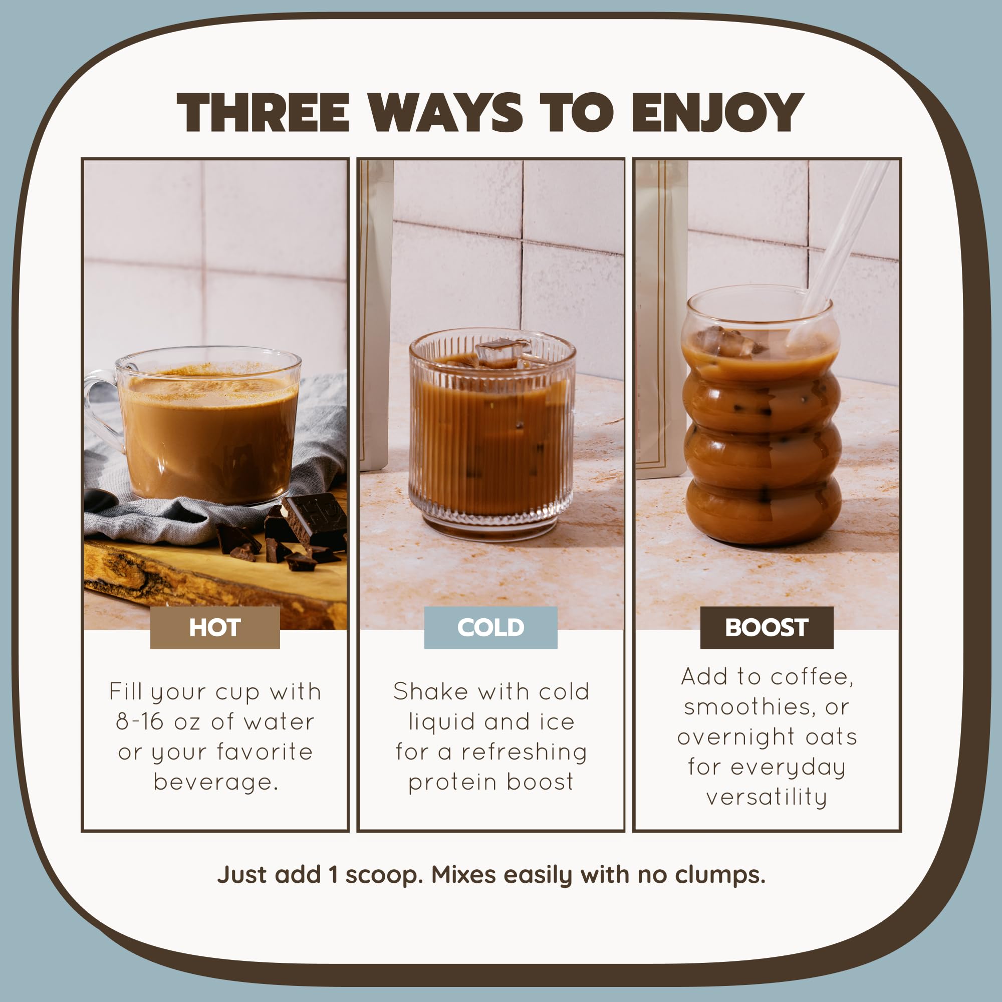 Rae Basics Bone Broth Protein label close-up highlighting clean ingredients.