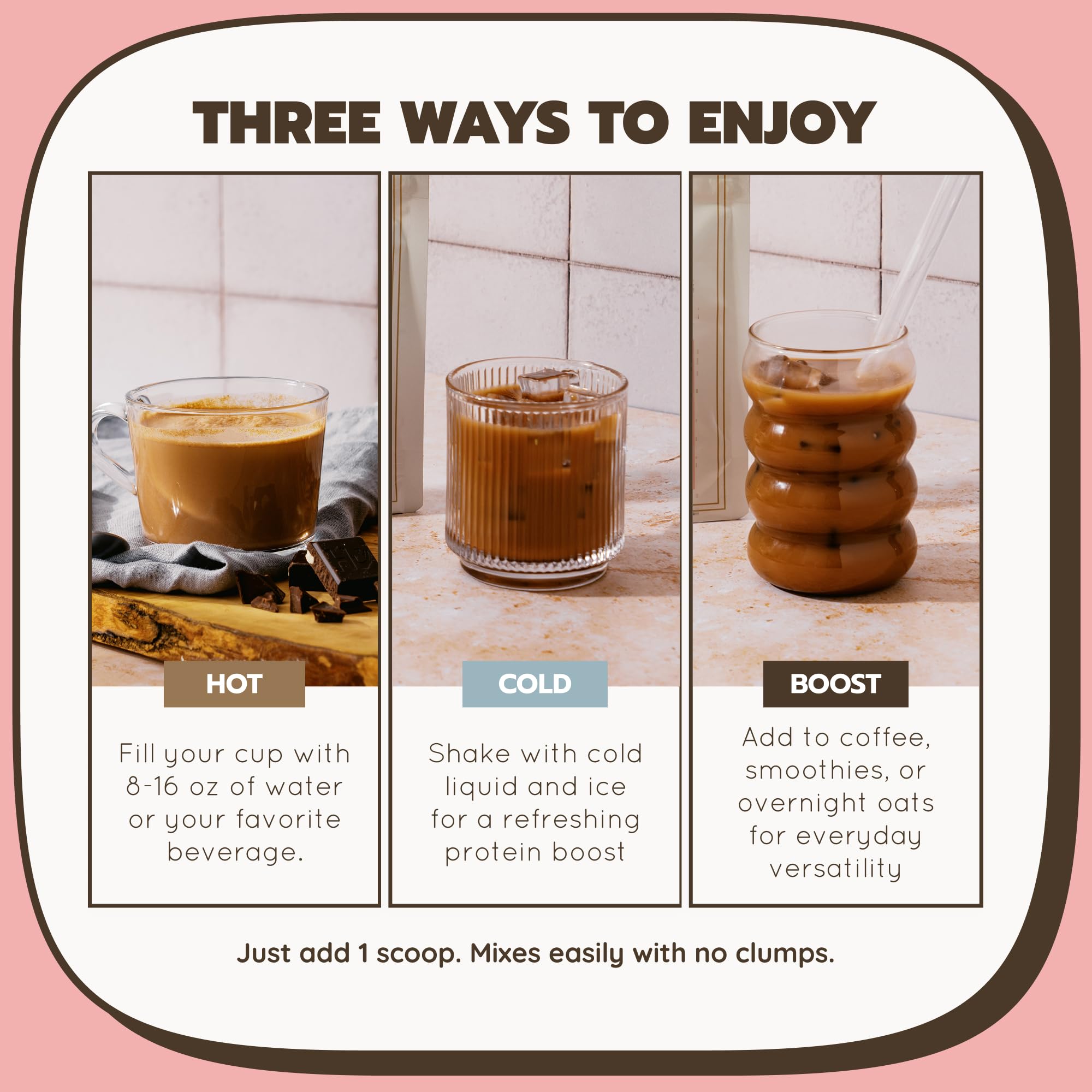 Rae Basics Bone Broth Protein Powder organic coconut milk note for dairy-free finish