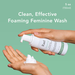 Rael foaming texture demonstrates a gentle lather for sensitive skin.