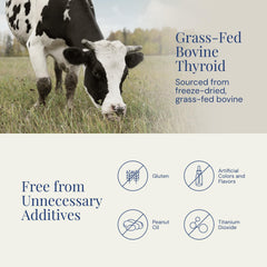 Raena Premium Bovine capsules beside water for daily routine.