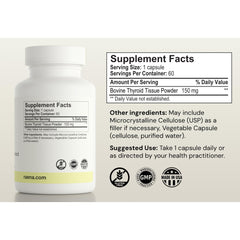 Raena Premium Bovine capsules close-up showing pure formula.