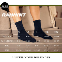 Rahhint Alpaca Wool Diabetic Socks transpirable para ajuste diario cómodo