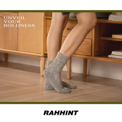 Rahhint seamless toe and durable knit support comfortable daily wear.