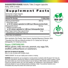 Rainbow Light Ashwagandha root capsules, natural adaptogen option for modern routines.